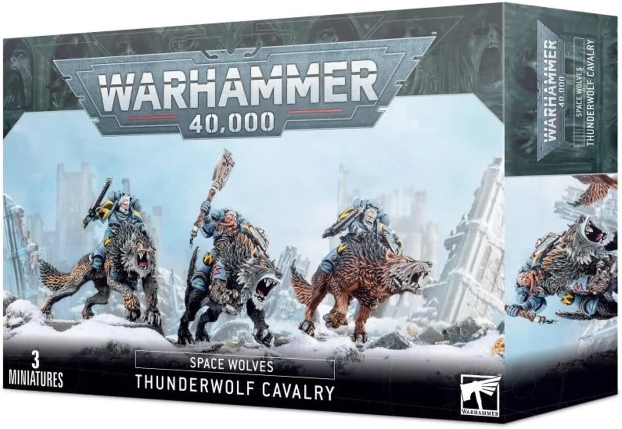 Space Wolves: Thunderwolf Cavalry