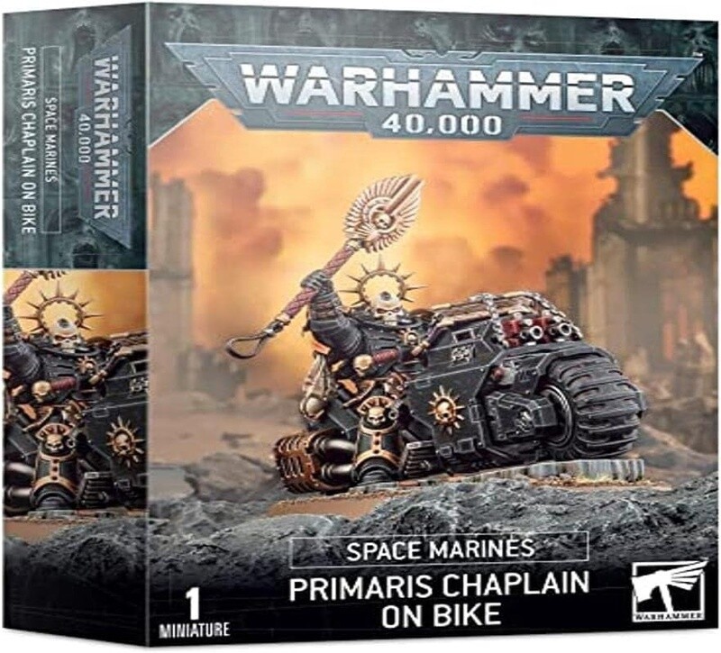 Space Marines: Primaris Chaplain on Bike