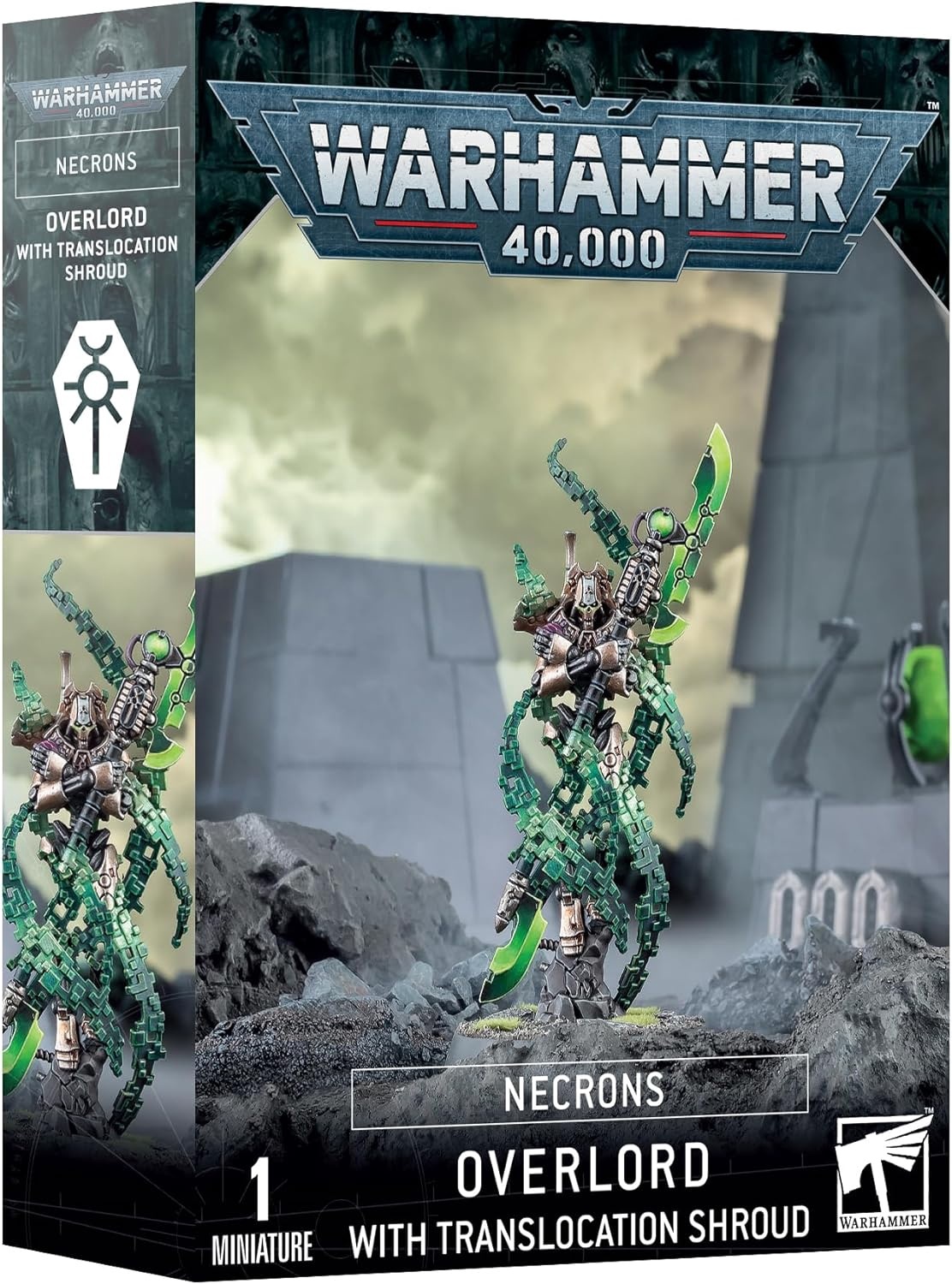 Necrons: Overlord with Translocation Shroud img