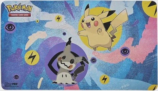 UltraPro - Pikachu &amp; Mimikyu Standard Gaming Playmat Mousepad for Pokemon