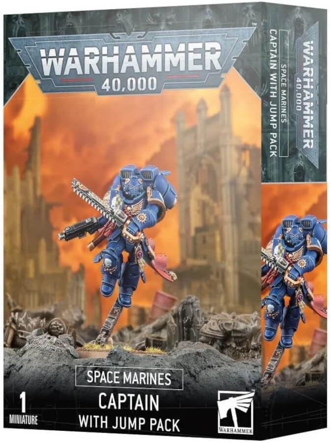Space Marines: Captain with Jump Pack