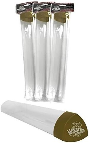 Monster Playmat Tube Prism - Gold