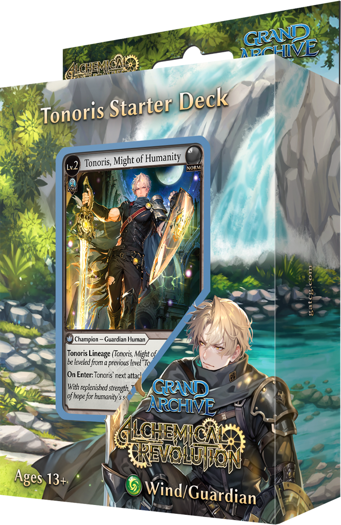 Grand Archive: Starter Deck - Tonoris  (Alchemical Revolution)
