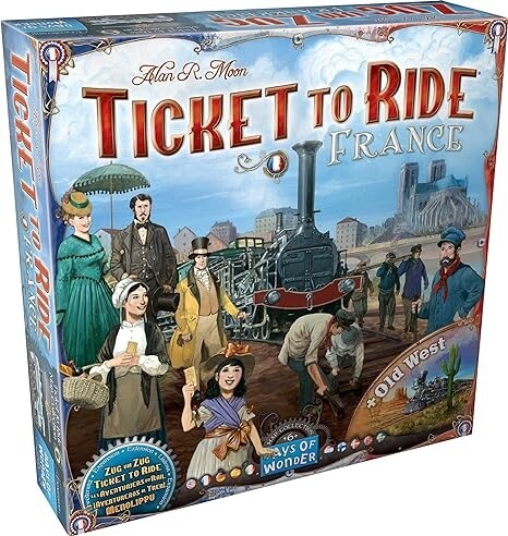 Board Games: Ticket to Ride: Map Collection Volume 6 - France &amp; Old West