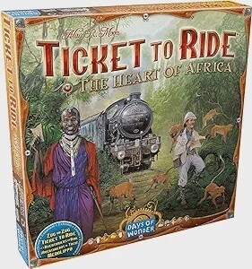 Board Games: Ticket to Ride Map Collection: Volume 3 - The Heart of Africa