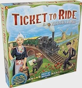 Board Games: Ticket to Ride Map Collection: Volume 4 - Nederland