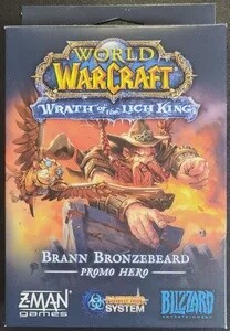 Board Games: Brann Bronzebeard Promo Pandemic: World of Warcraft Wrath of the Lich King