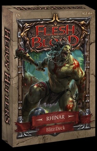 Flesh and Blood: Heavy Hitters Blitz Deck - Rhinar