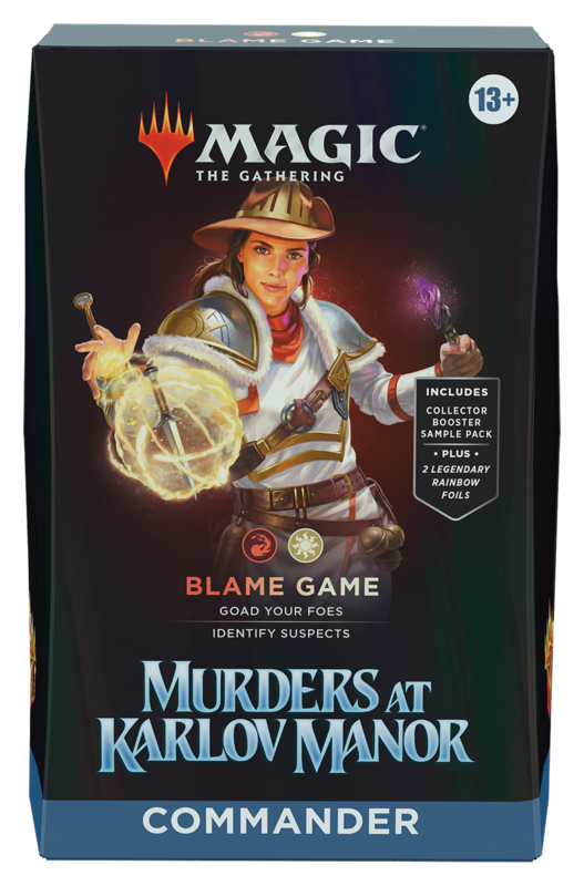 Magic: The Gathering - Murders at Karlov Manor Commander Deck - Blame Game