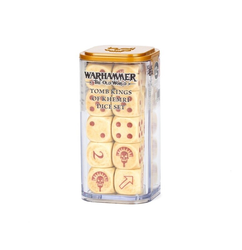 TOW: Tomb Kings of Khemri Dice Set