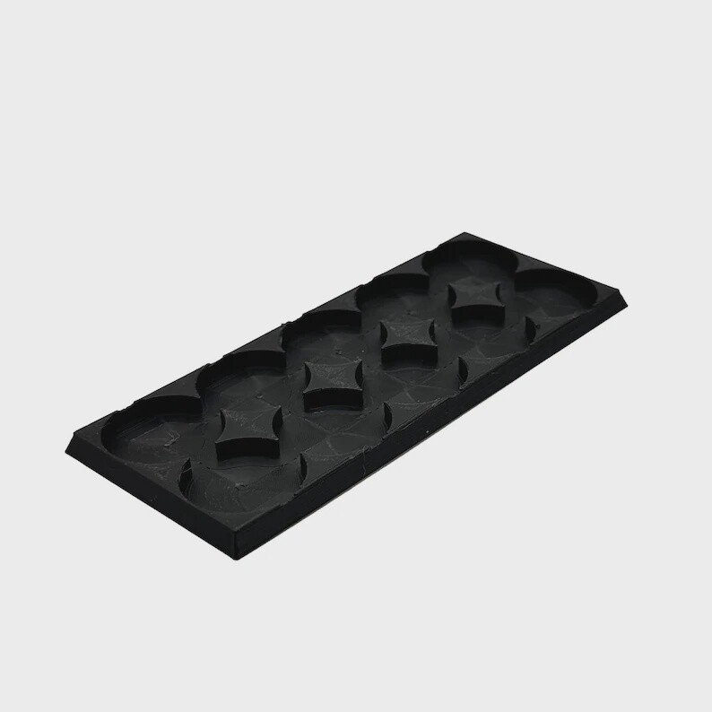 25mm Round Movement Tray Adapter - 5x2 (2 pack)