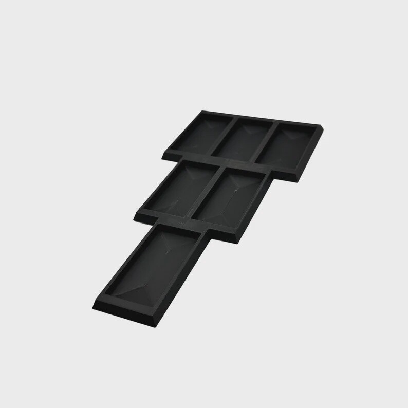 25x50mm to 30x60mm Movement Tray Converter - Lance, 3 Row (2 pack)