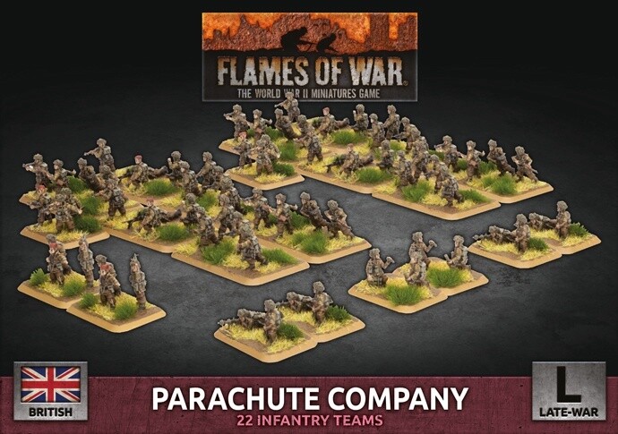 Flames of War - Parachute Company (BBX49)