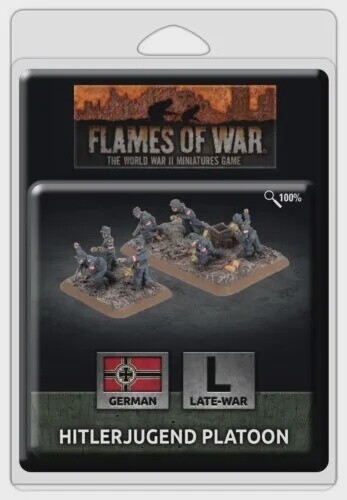 Flames of War - Hitlerjugend Platoon (GE829)