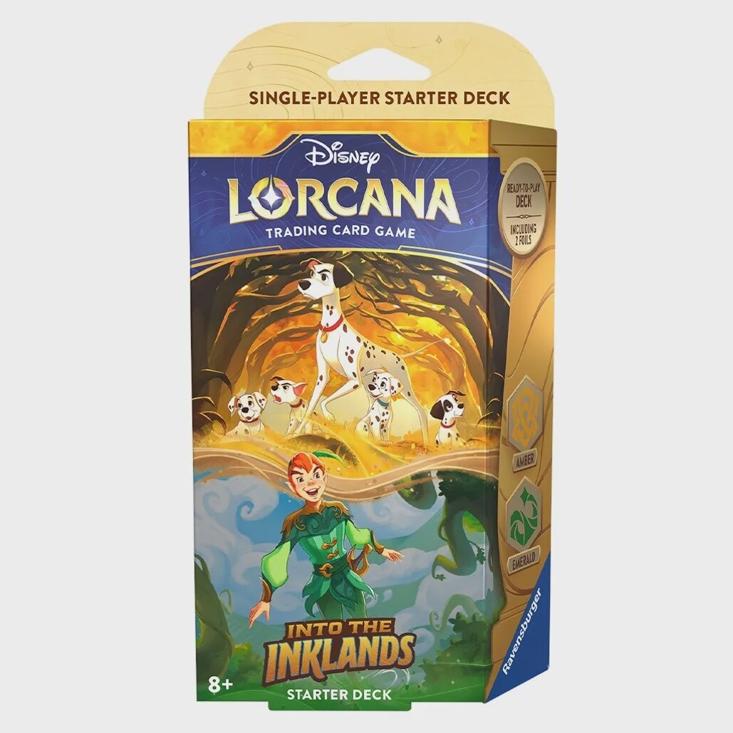 Disney Lorcana: Inklands Starter Deck (Ruby/Sapphire)