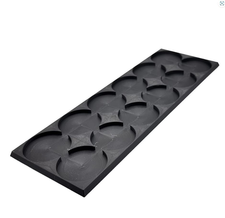 40mm Round Movement Tray Adapter - 2x6 (2 pack)