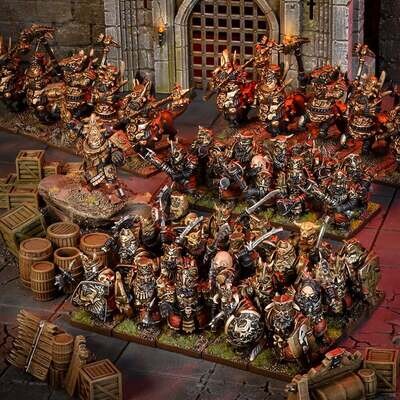 Kings of War - Abyssal Dwarf Army