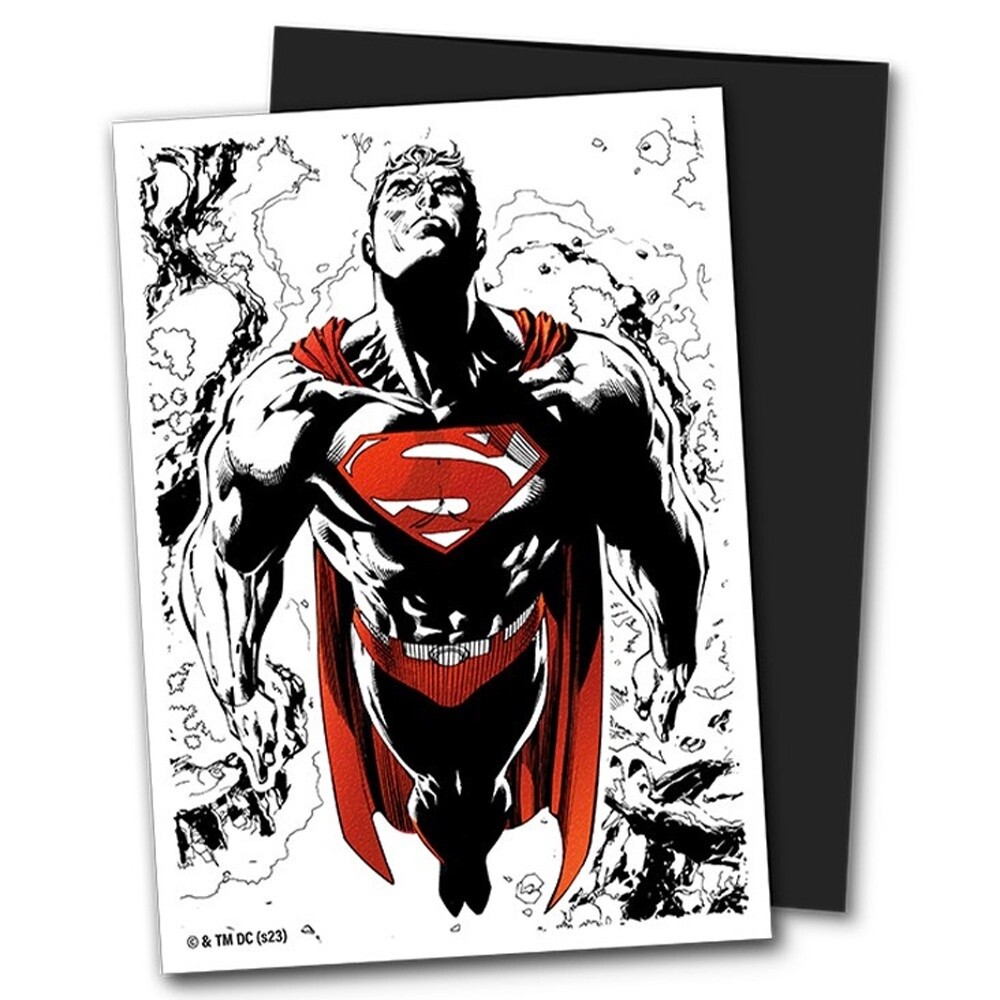 Dragon Shield - Superman Core (Red/White Variant) - Dual Matte Art Sleeves (100)