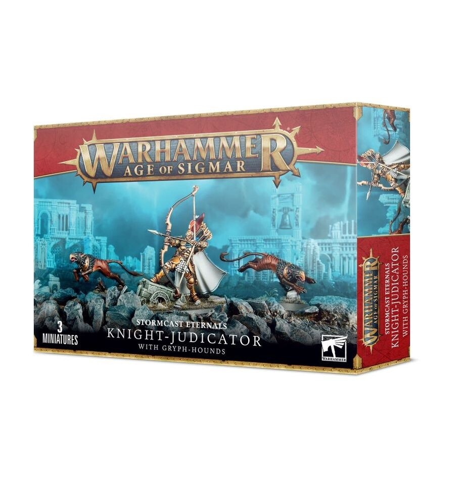 AoS:Stormcast Eternals: Knight-Judicator with Gryph-Hounds