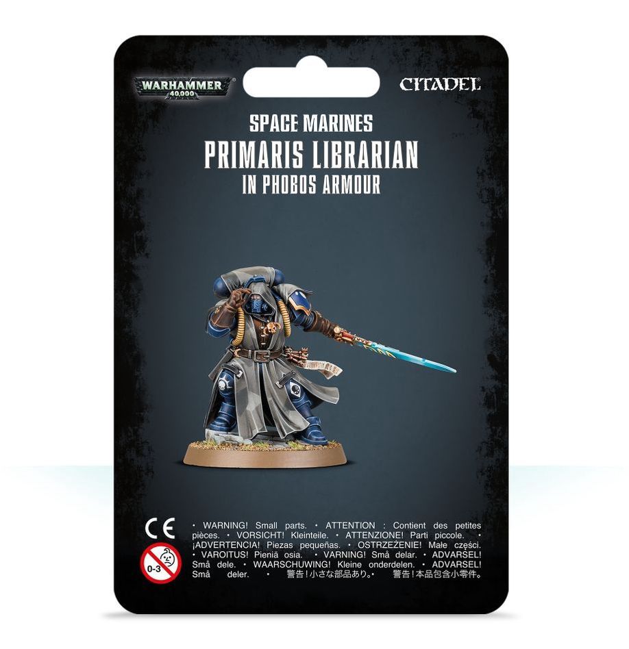 Space Marines: Primaris Librarian in Phobos Armor