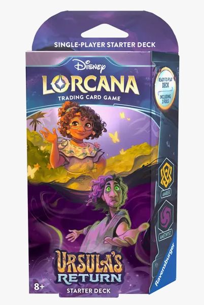 Disney Lorcana: Ursula&#39;s Return Starter Deck (Amber/Amethyst)