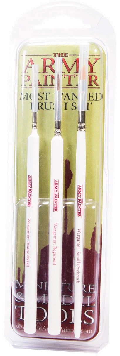 Army Painter Wargamers Most Wanted Brush Set