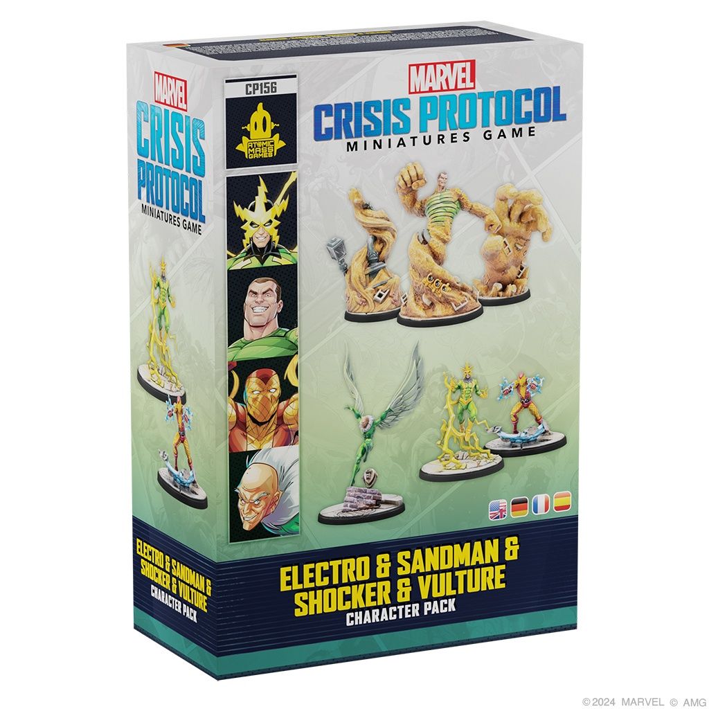 Marvel Crisis Protocol: Electro &amp; Sandman &amp; Shocker &amp; Vulture