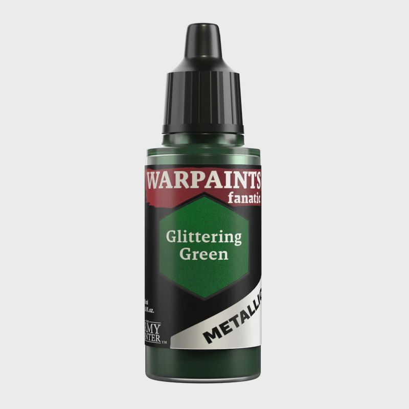 Warpaints Fanatic: Metallic - Glittering Green 18ml
