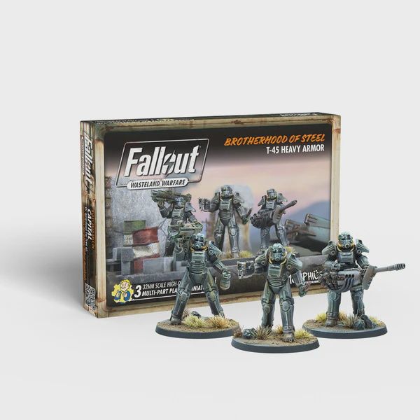 Fallout: Wasteland Warfare - Unaligned: T-45 Heavy Armor