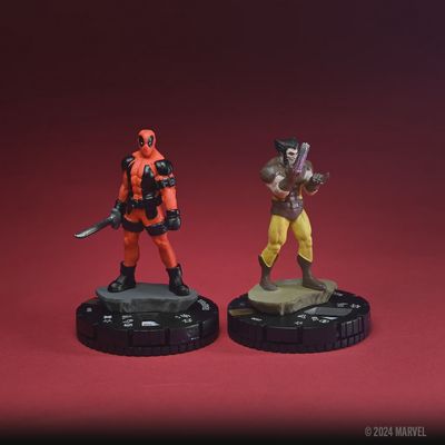 Marvel HeroClix: Deadpool Weapon X play at home kit