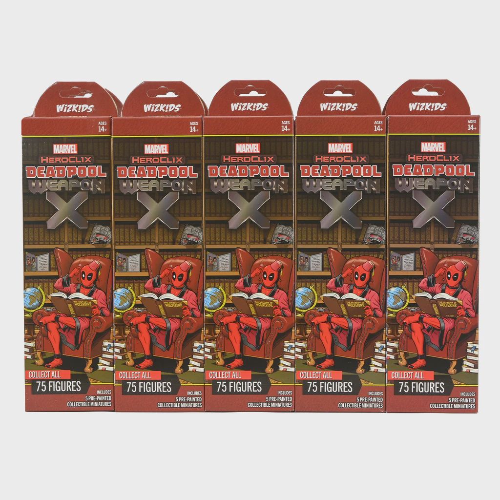 HeroClix: Deadpool Weapon X Booster Brick