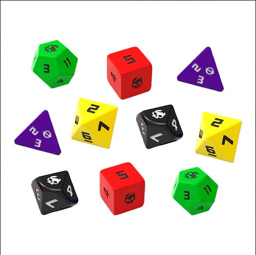 Cyberpunk RED: Combat Zone: ReAction Dice