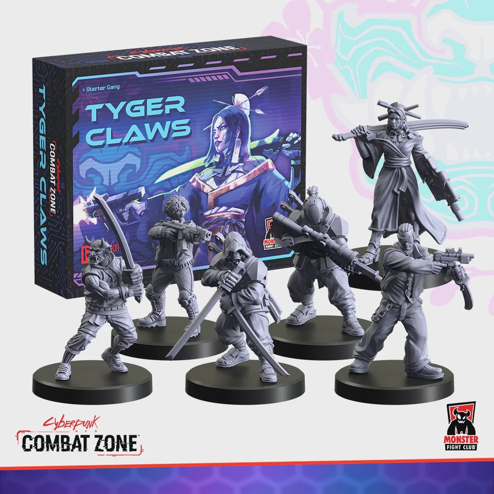 Cyberpunk RED: Combat Zone: Tyger Claws Starter
