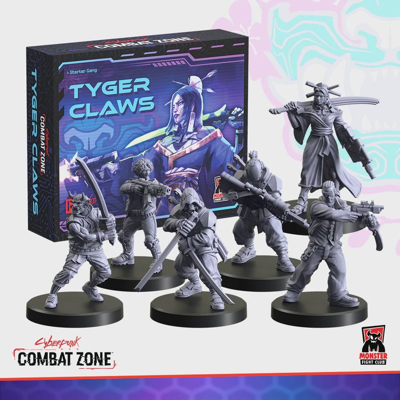 Cyberpunk RED: Combat Zone: Tyger Claws Starter