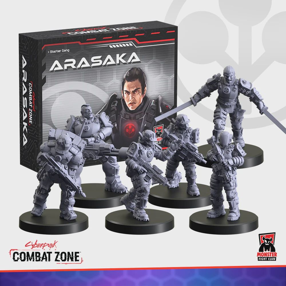 Cyberpunk RED Combat Zone: Arasaka Starter Gang