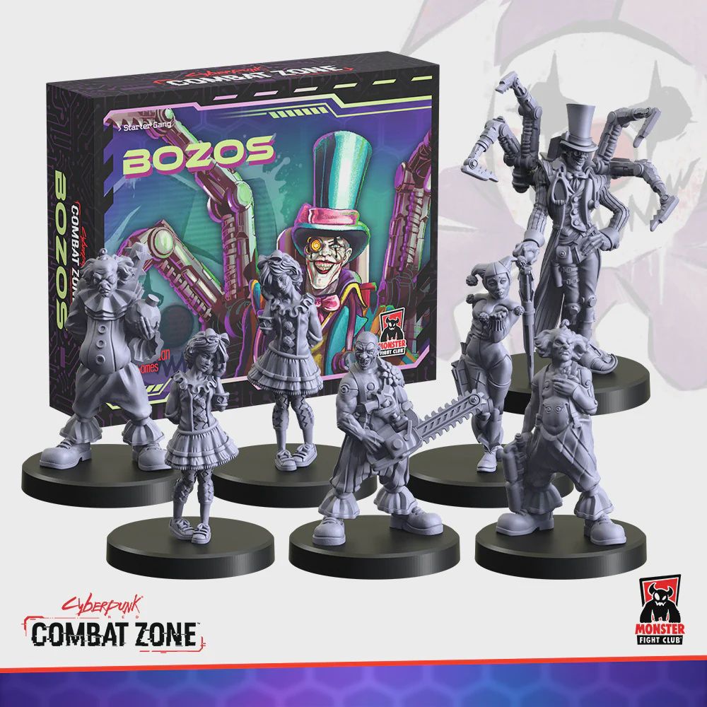 Cyberpunk RED Combat Zone: Bozos Starter Gang