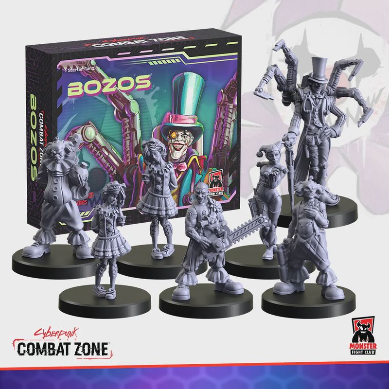 Cyberpunk RED Combat Zone: Bozos Starter Gang