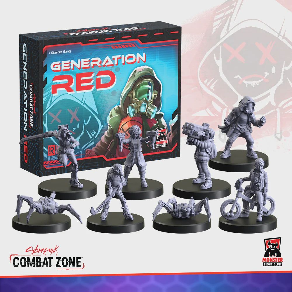 Cyberpunk RED Combat Zone: Generation RED Starter Gang