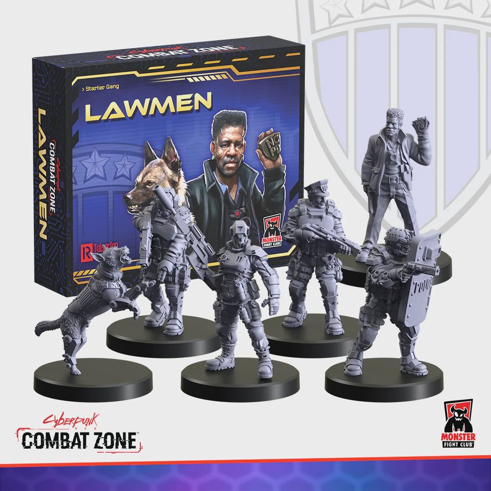 Cyberpunk RED Combat Zone: Lawmen Starter Gang