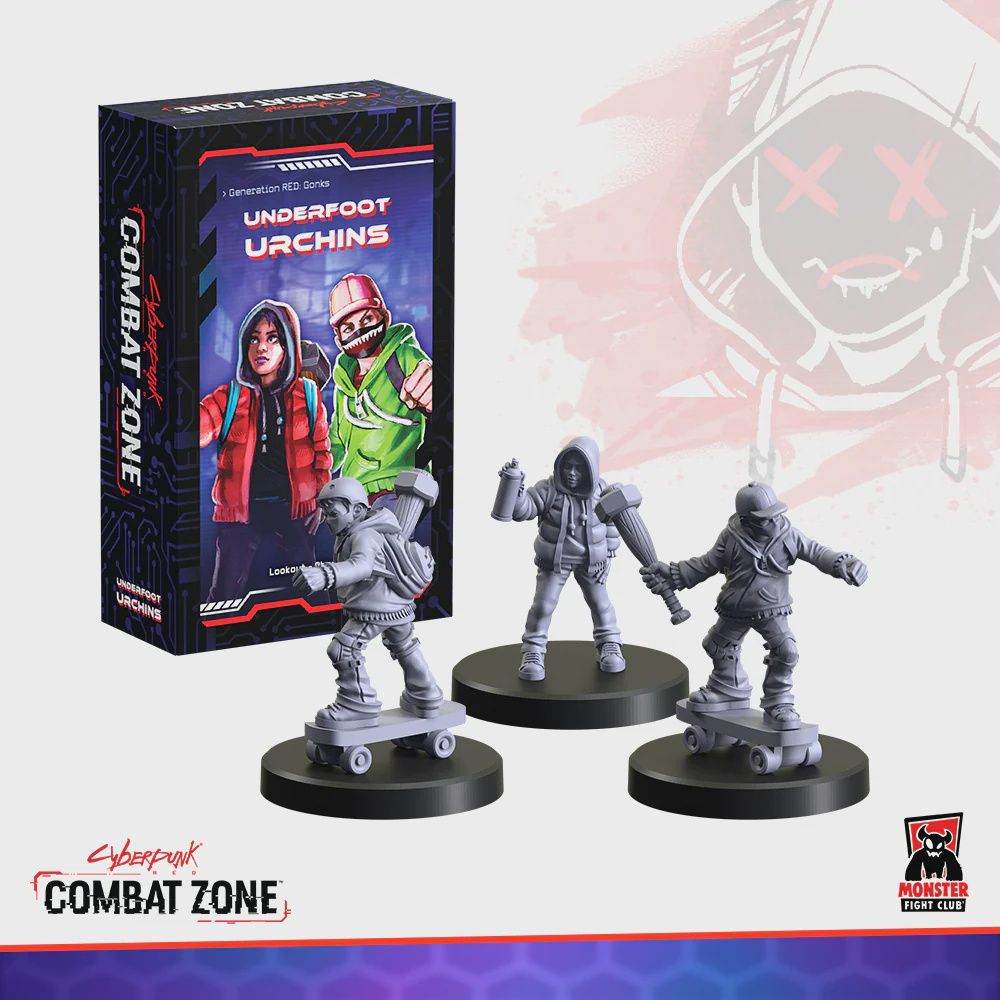 Cyberpunk RED Combat Zone: Underfoot Urchins (Gen RED Gonks)