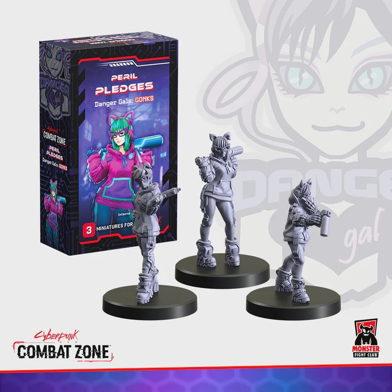 Cyberpunk RED Combat Zone: Peril Pledges (Danger Gal Gonks)
