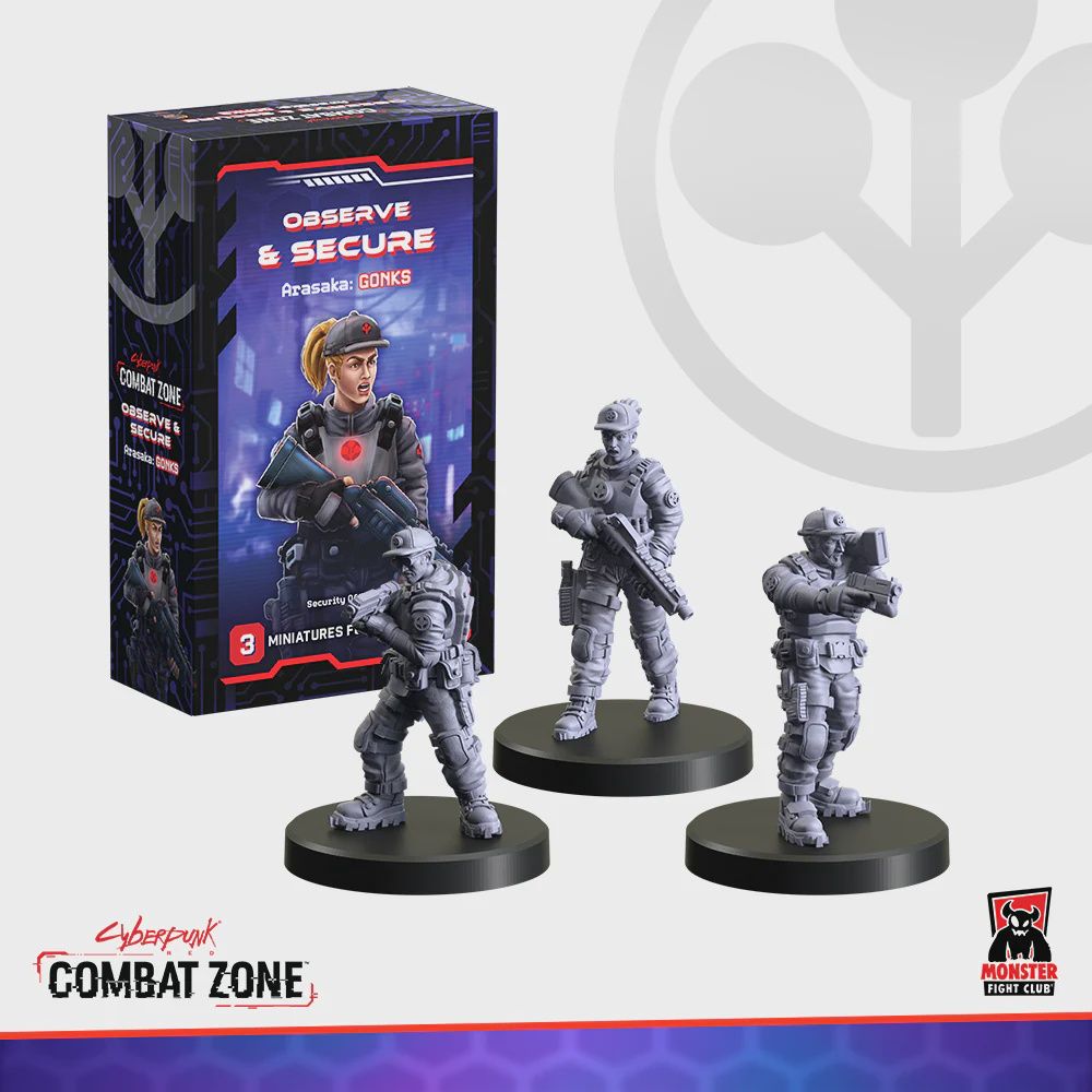Cyberpunk RED Combat Zone: Observe &amp; Secure (Arasaka Gonks)