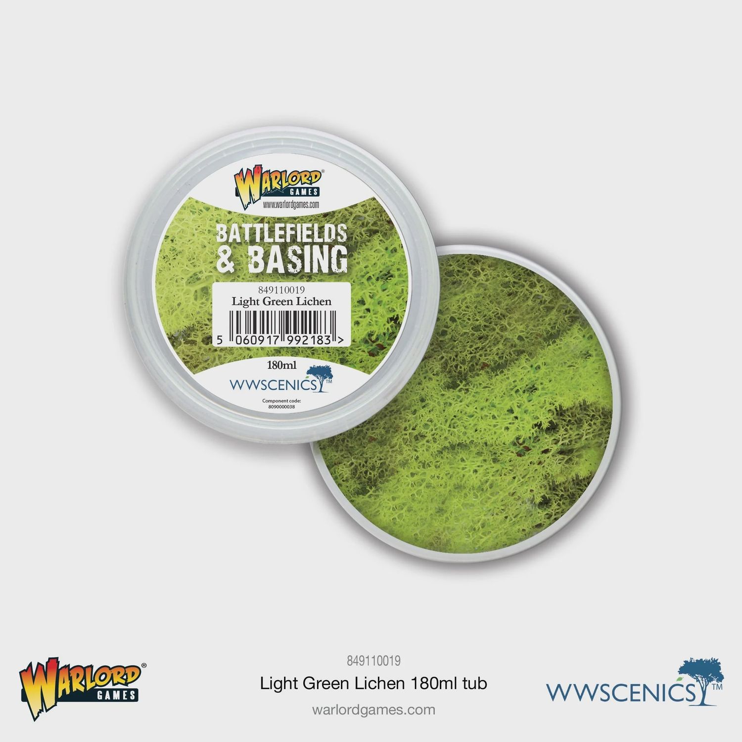 Battlefields &amp; Basing: Light Green Lichen