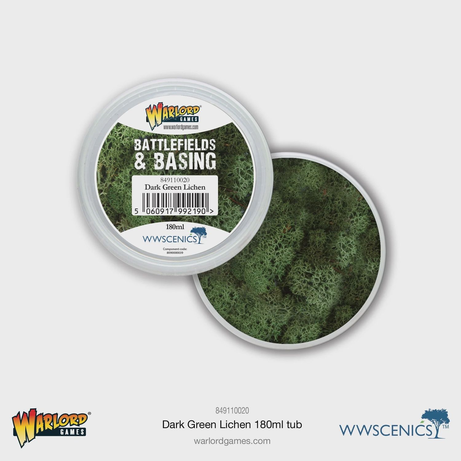 Battlefields &amp; Basing: Dark Green Lichen
