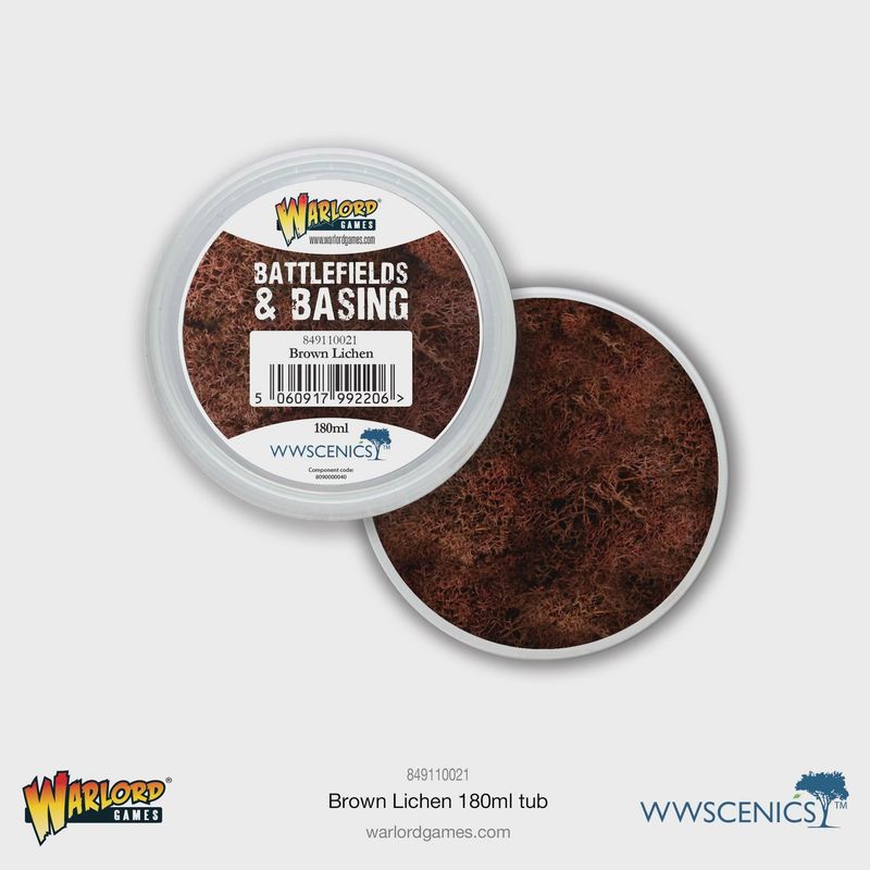 Battlefields &amp; Basing: Brown Lichen