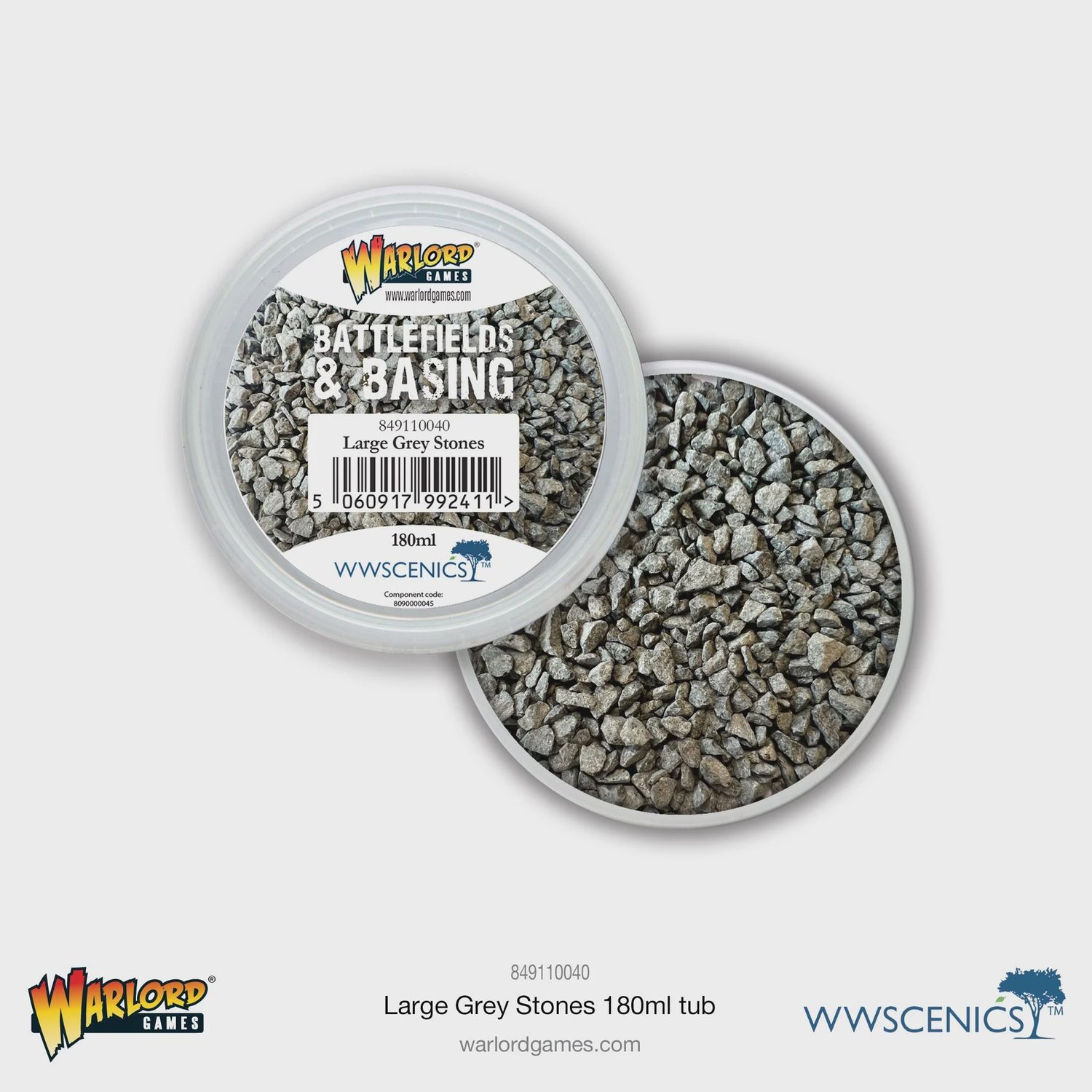 Battlefields &amp; Basing: Large Grey Stones