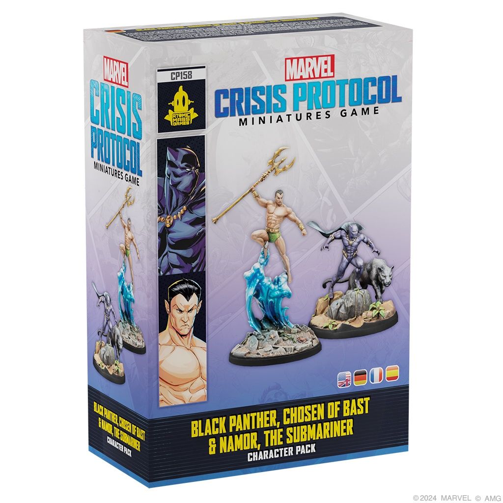 Marvel Crisis Protocol: Black Panther, Chosen of Bast &amp; Namor, the Sub-Mariner
