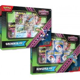 Pokemon: Shrouded Fable Kingdra/Greninja ex Special Illustration Collection