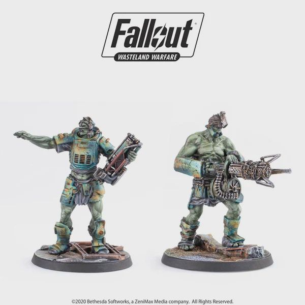 Fallout: Wasteland Warfare - Super Mutants: Overlord and Fist