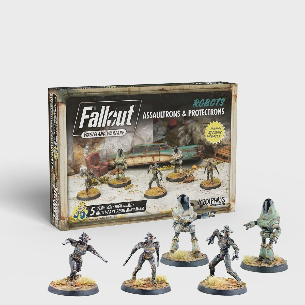 Fallout: Wasteland Warfare - Robots: Assaultrons &amp; Protectrons